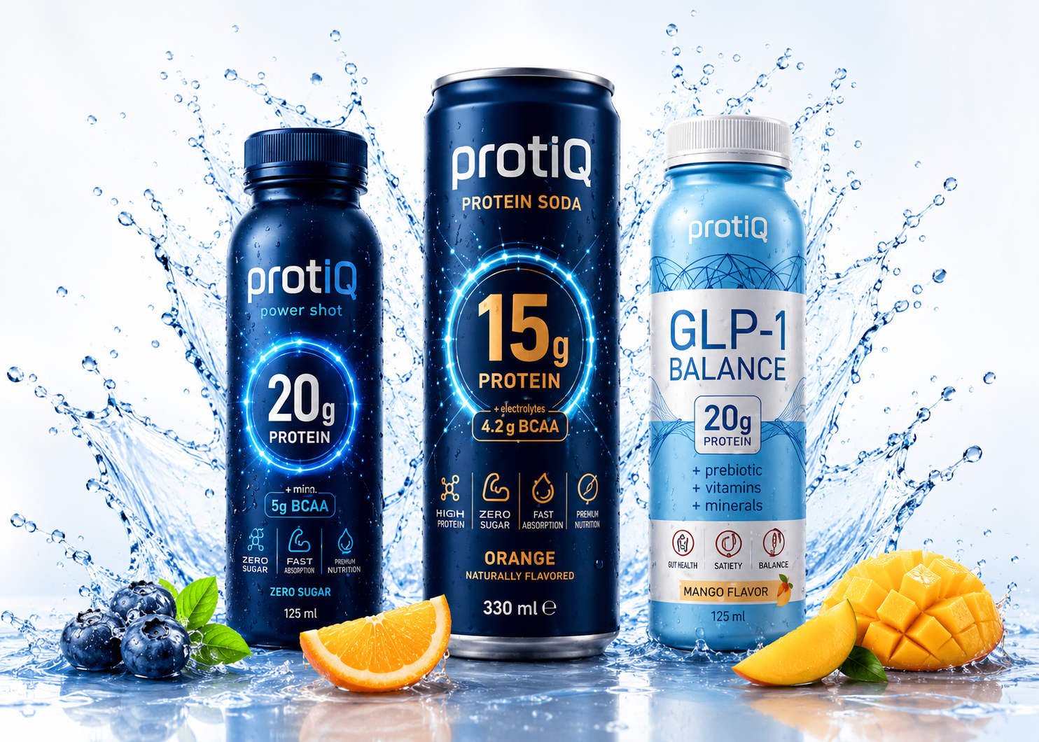 The protIQ product range ready for every day